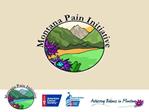 Montana Pain Initiative