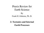 Praxis Review for Earth Science