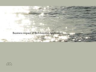 Business impact of Rich Internet Application