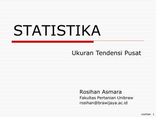 STATISTIKA