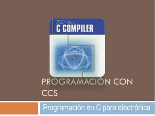 Programación con ccs