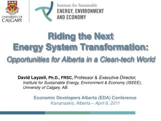 Riding the Next Energy System Transformation: Opportunities for Alberta in a Clean-tech World