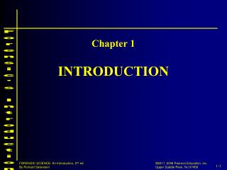 INTRODUCTION