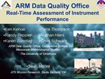 ARM Data Quality Office Real-Time Assessment of Instrument Performance