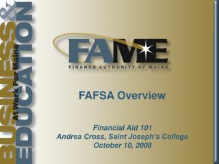 FAFSA Overview