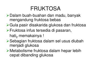 FRUKTOSA