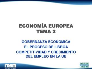 ECONOMÍA EUROPEA TEMA 2