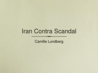 Iran Contra Scandal