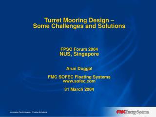 FPSOs are a Mature &amp; Versatile FPS Technology