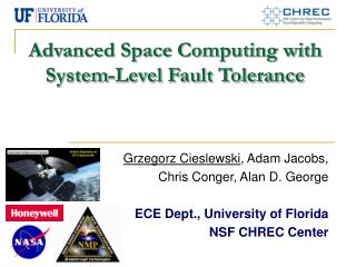 Advanced Space Computing with System-Level Fault Tolerance