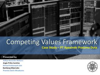 Competing Values Framework