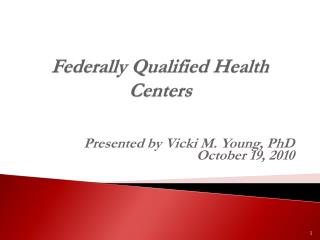 Federally Qualified Health Centers