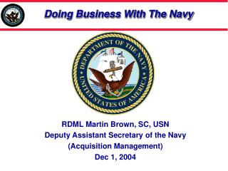 Doing Business With The Navy