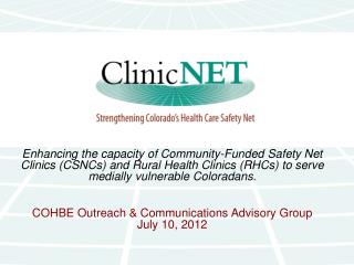 ClinicNET Affiliated Clinics…