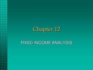 Chapter 12