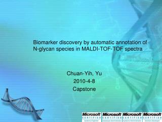 Biomarker discovery by automatic annotation of N-glycan species in MALDI-TOF-TOF spectra