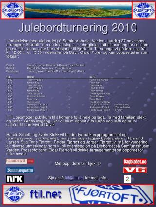 Julebordturnering 2010