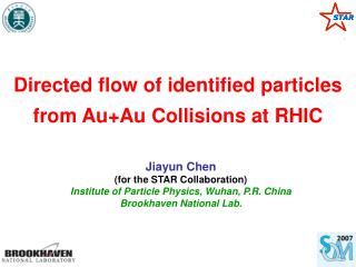 Directed flow of identified particles from Au+Au Collisions at RHIC