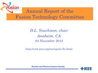 Annual Report of the Fusion Technology Committee