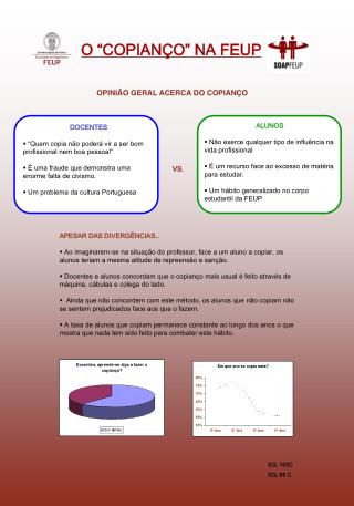 OPINIÃO GERAL ACERCA DO COPIANÇO