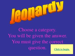 Jeopardy