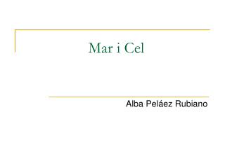 Mar i Cel