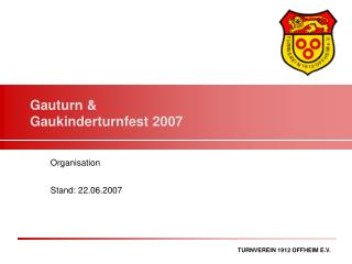 Gauturn &amp; Gaukinderturnfest 2007