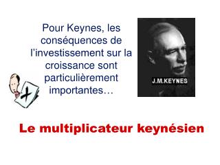 Le multiplicateur keynésien