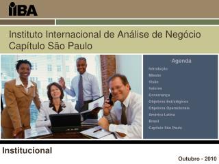 Instituto Internacional de Análise de Negócio Capítulo São Paulo