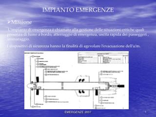 IMPIANTO EMERGENZE