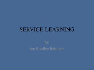 SERVICE-LEARNING