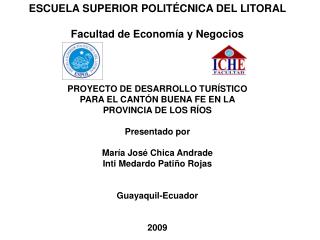 ESCUELA SUPERIOR POLITÉCNICA DEL LITORAL Facultad de Economía y Negocios