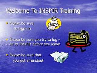 Welcome To INSPIR Training