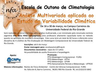 Escola de Outono de Climatologia