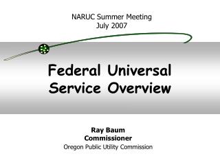 Federal Universal Service Overview