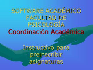 NOVEDAD PARA REALIZAR SU MATRICULA ACADÉMICA