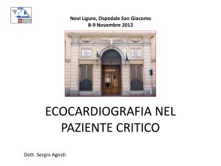 ECOCARDIOGRAFIA NEL PAZIENTE CRITICO