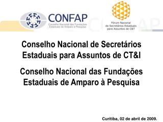 Conselho Nacional de Secretários Estaduais para Assuntos de CT&amp;I