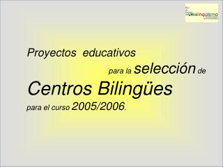 Proyectos educativos