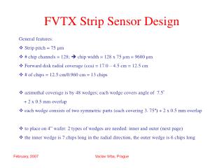 FVTX Strip Sensor Design