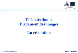 Télédétection et Traitement des images