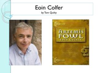 Eoin Colfer by Tom Quilty