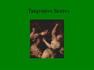 Tarqvinivs Sextvs