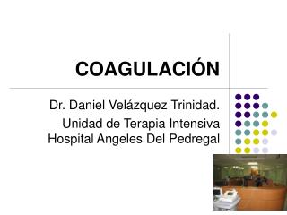 COAGULACIÓN