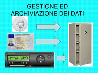 GESTIONE ED ARCHIVIAZIONE DEI DATI