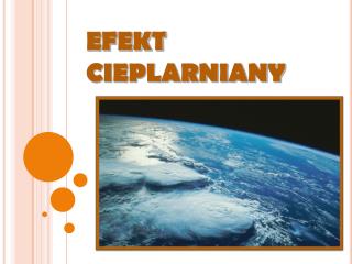 EFEKT CIEPLARNIANY