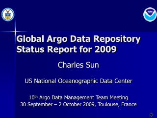 Global Argo Data Repository Status Report for 2009