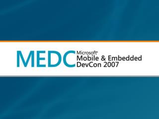 Windows M ob ile 6 Application Track Windows Mobile 6 에서의 DirectX 그래픽 및 게임 개발