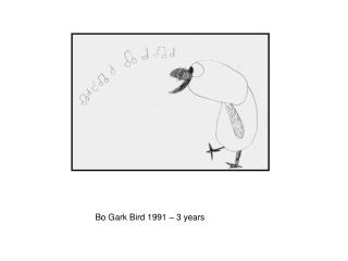 Bo Gark Bird 1991 – 3 years