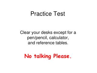 Practice Test